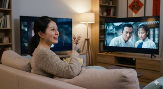 豪华电动汽车外观展示